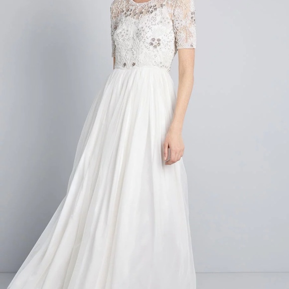Modcloth Dresses & Skirts - Modcloth Everlasting Romance Maxi Wedding Dress